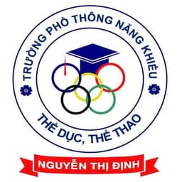 Logo Trường PT Năng Khiếu TDTT Nguyễn Thị Định